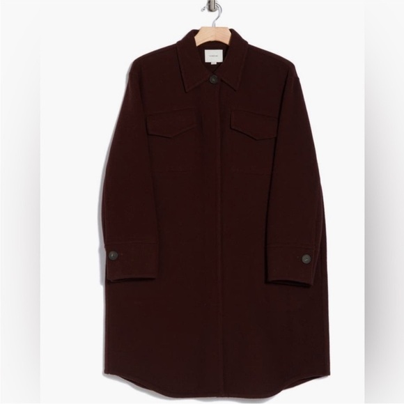 Vince Brown Wool Jacket - Picture 3 of 8